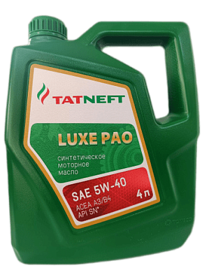 «ТАТНЕФТЬ LUXE PAO» SAE 5W-40